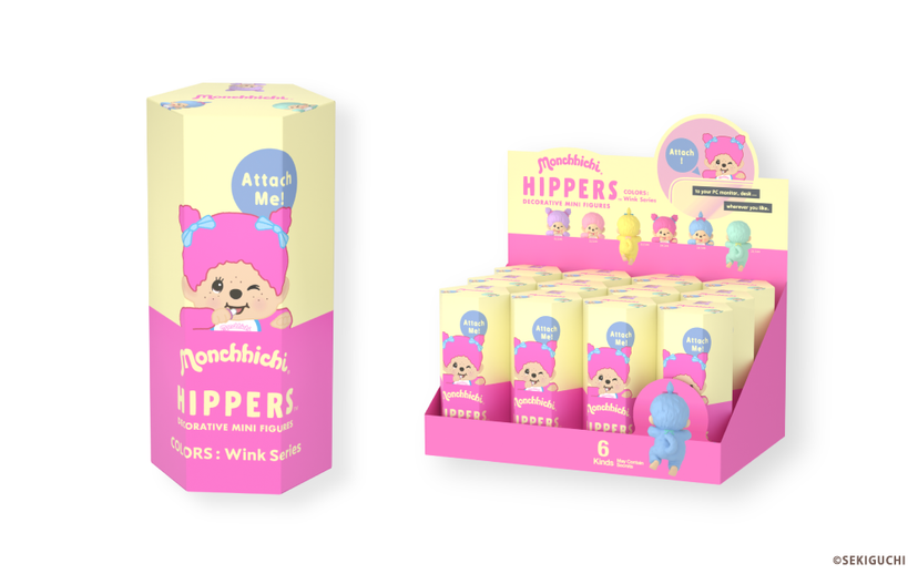 HIPPERS Monchhichi COLORS: Wink Series S3