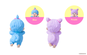 HIPPERS Monchhichi COLORS: Wink Series S3